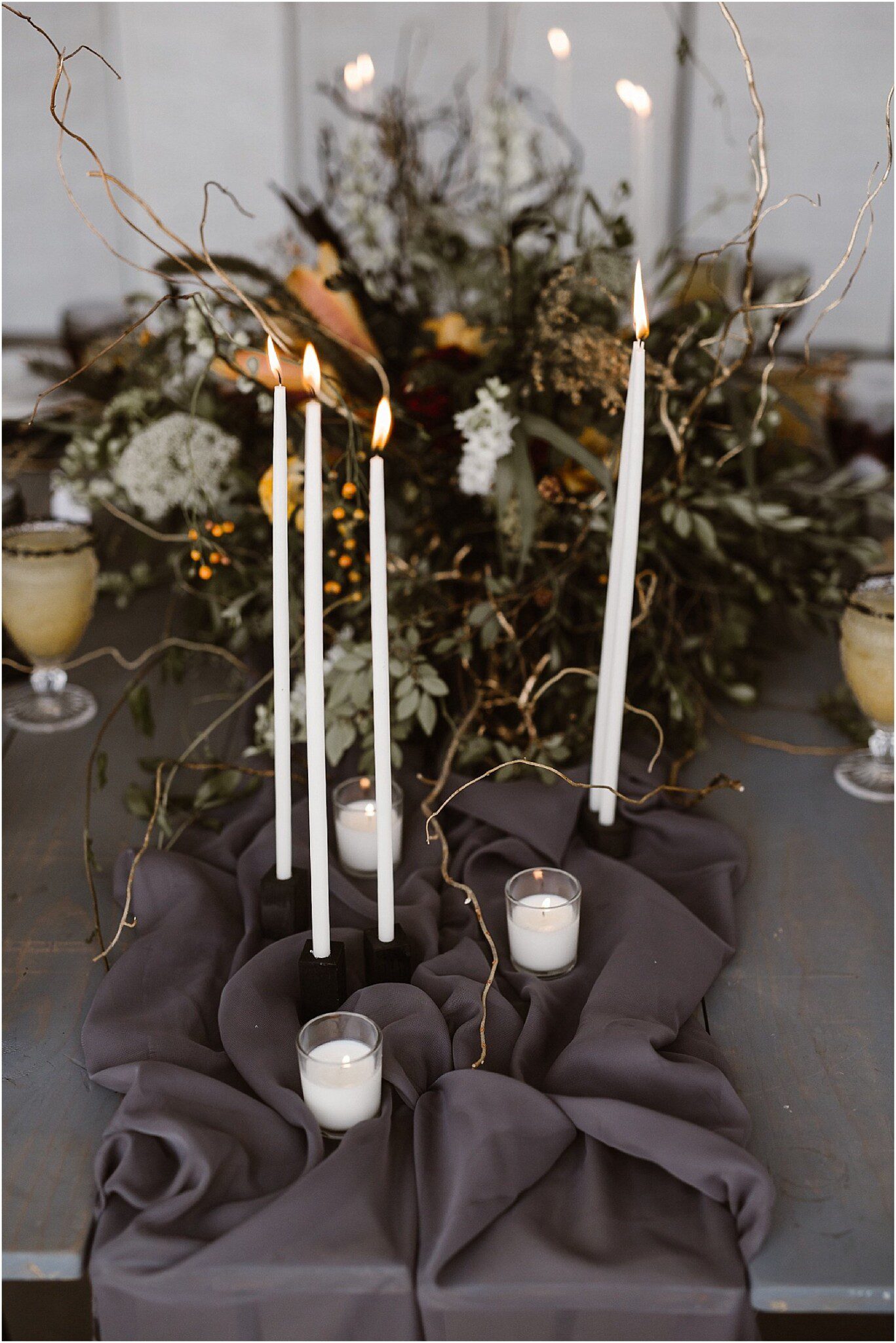 Modern Halloween Tablescape At The Hive Knoxville