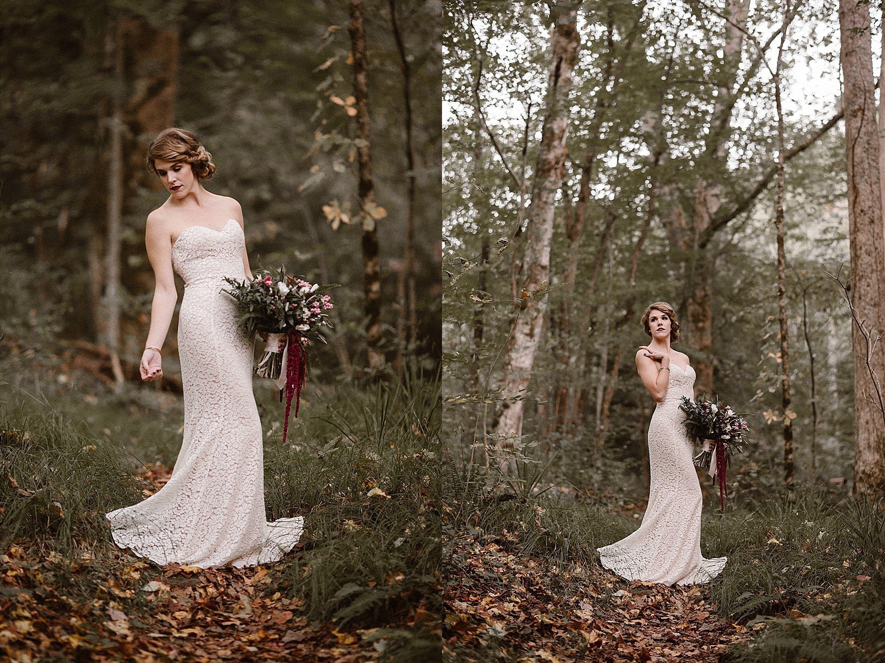 Bridal Photos in the Smokies | Erin Morrison Photography www.erinmorrisonphotography.com