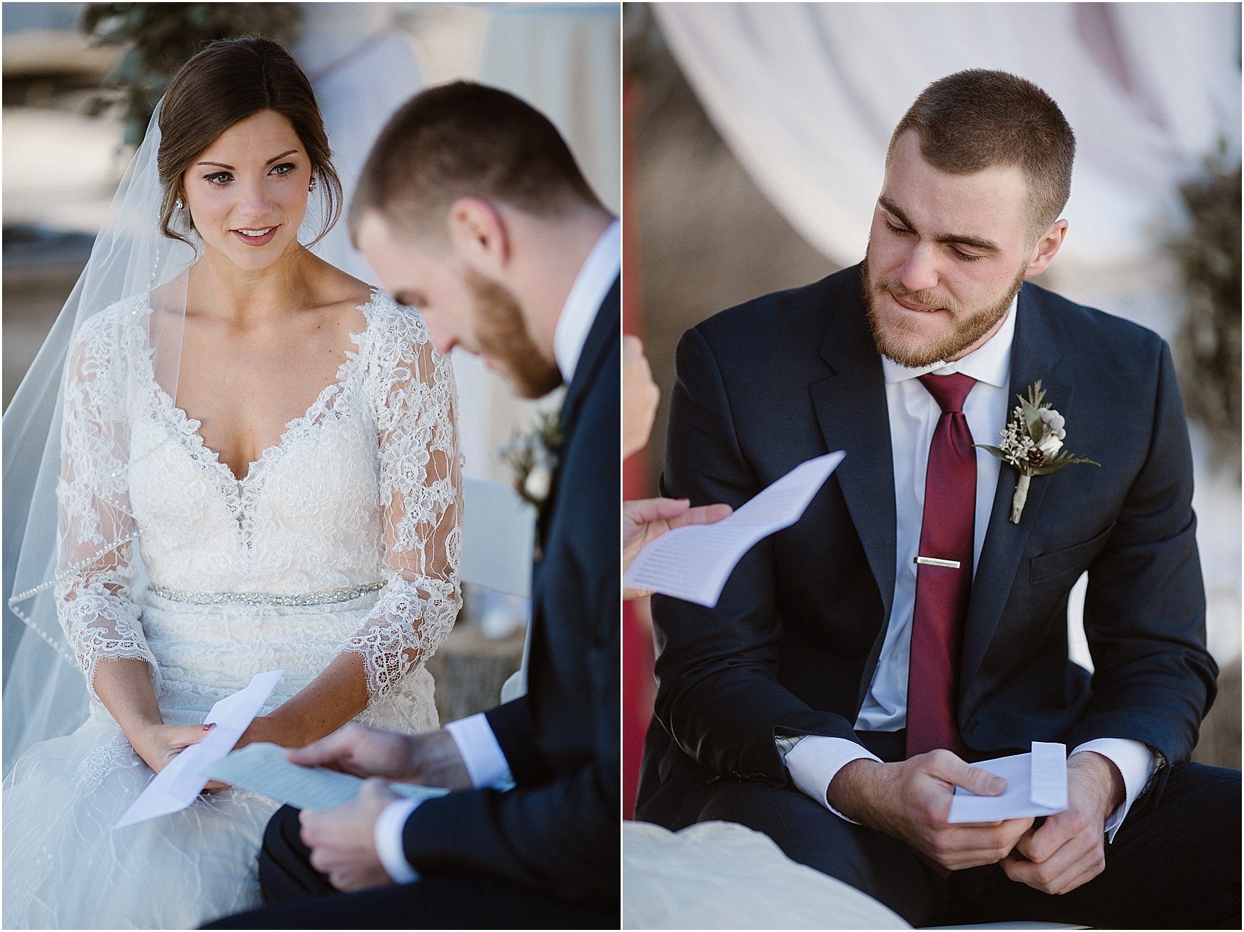 Winter Wedding at Dara's Garden in Knoxville | Erin Morrison Photography www.erinmorrisonphotography.com