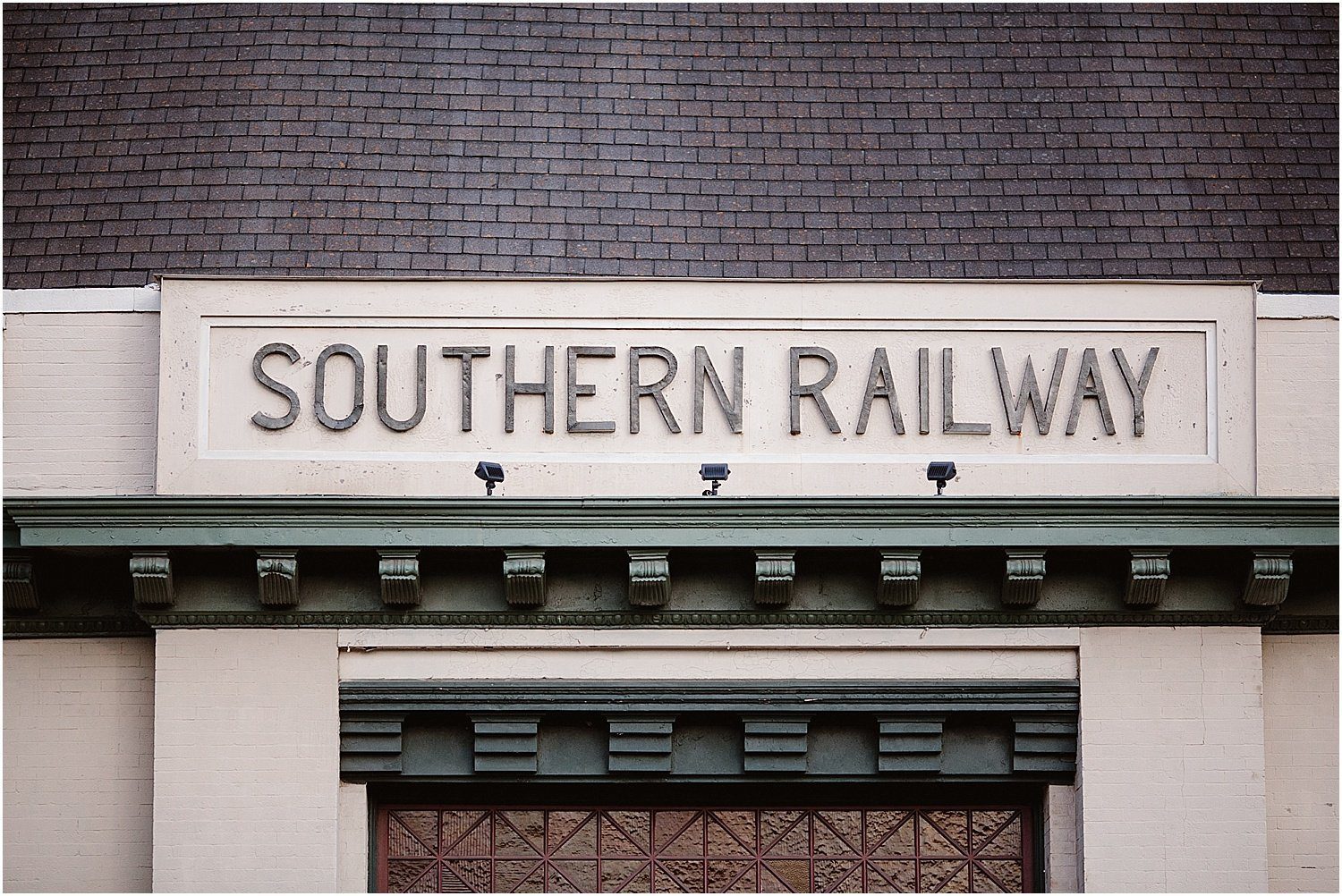 Historic Southern Railway Station Wedding