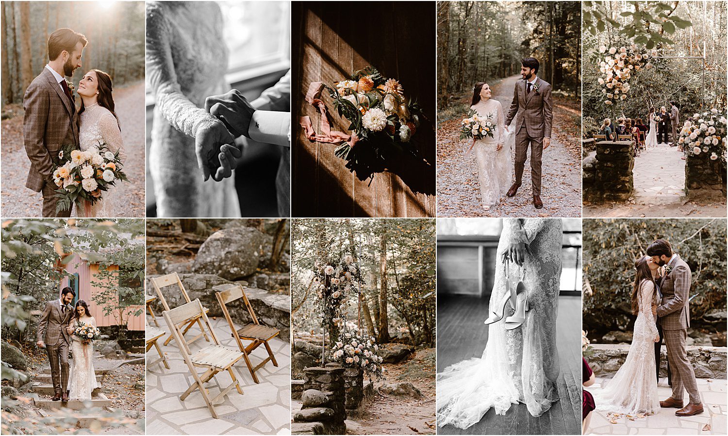 Spence Cabin Elopement in the Smoky Mountains