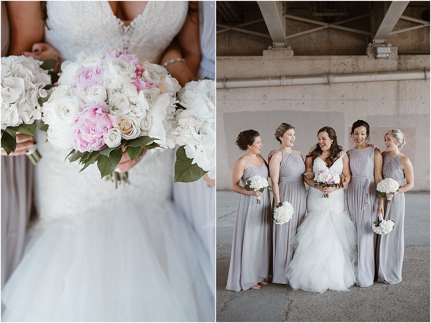 Bridesmaid Photos in Downtown Knoxville 