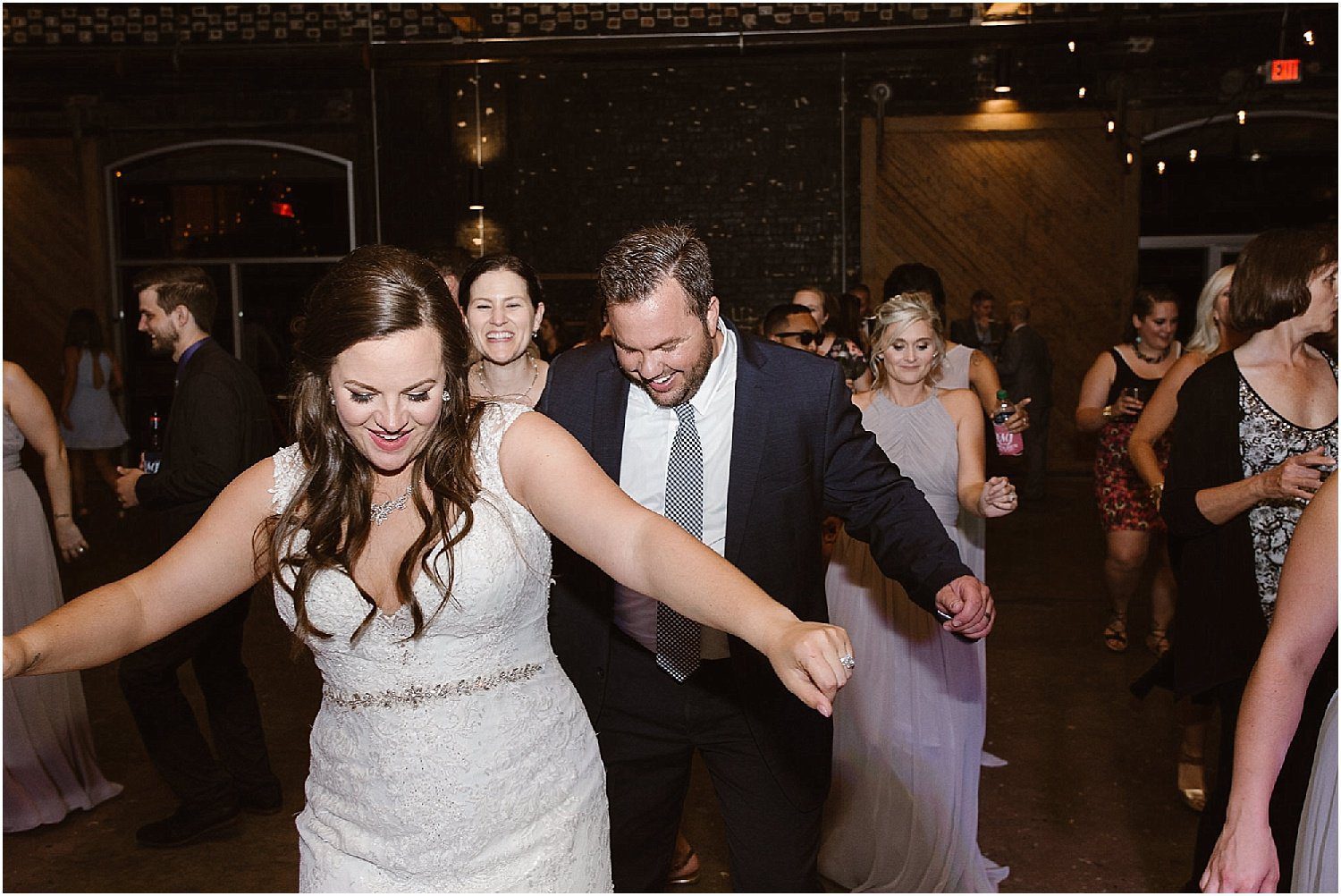 Reception Photos at Wedding in Downtown Knoxville