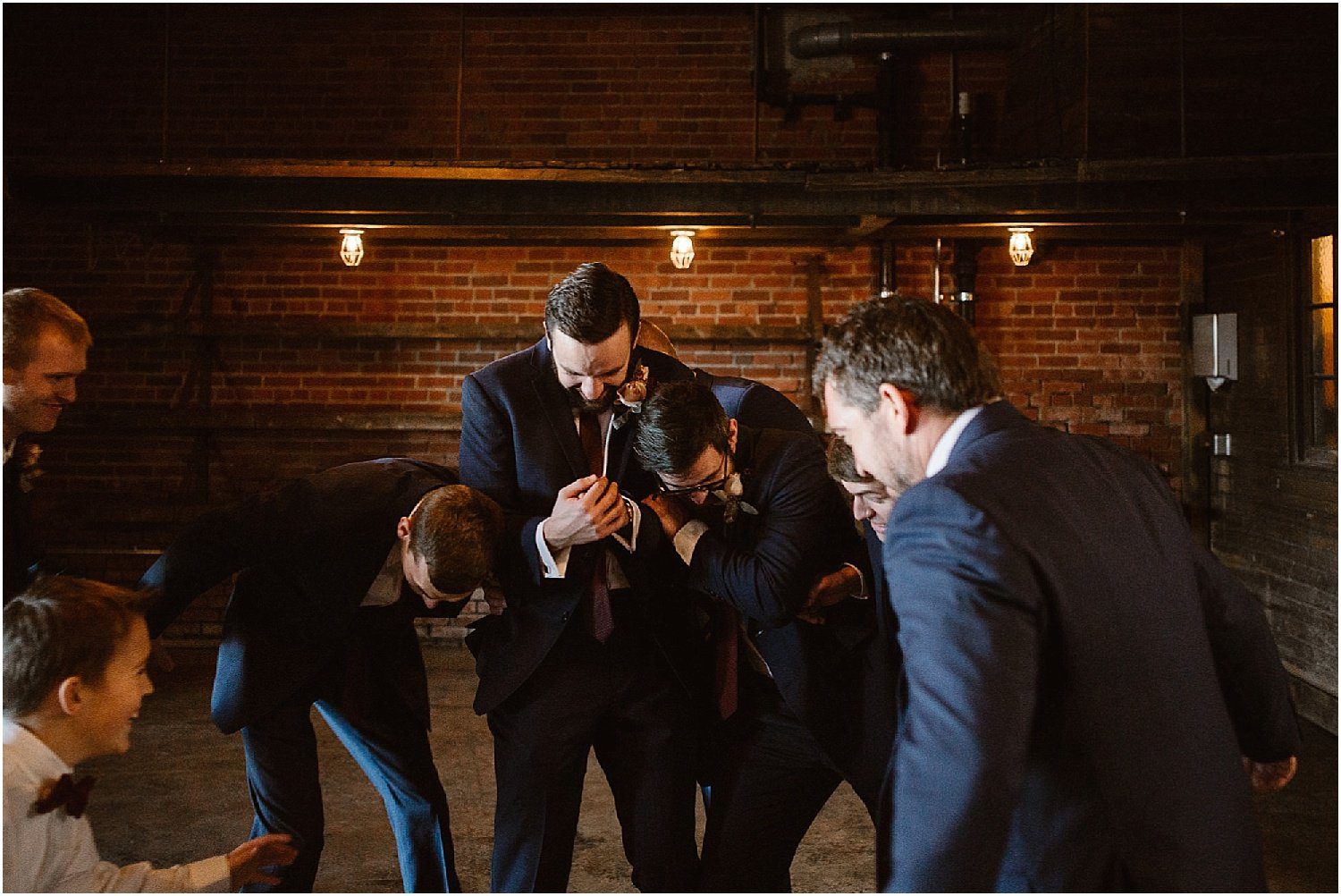 Fun Groom and Groomsmen Photos at The Standard Knoxville