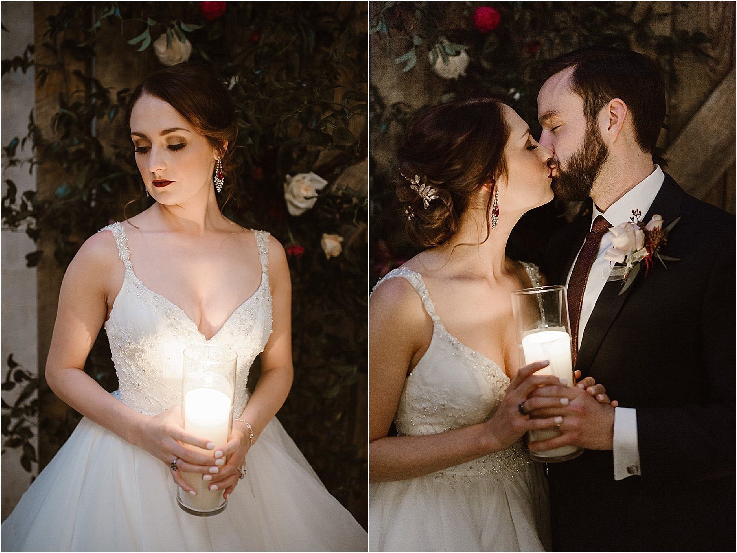 Couples Photos by Candlelight