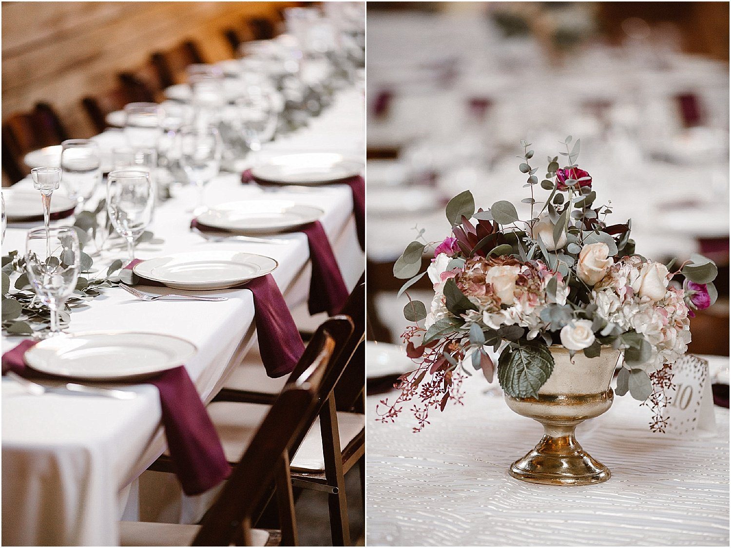 Winter Wedding at The Standard with flowers by Melissa Timm