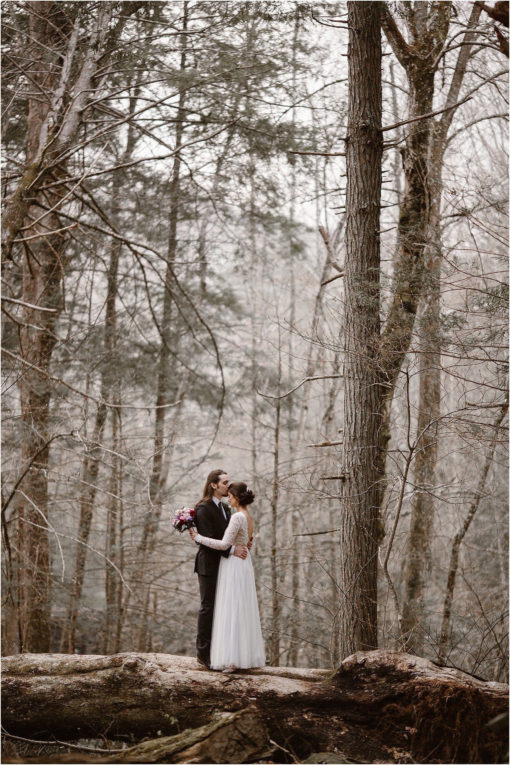 Smoky Mountains Elopement in Elkmont