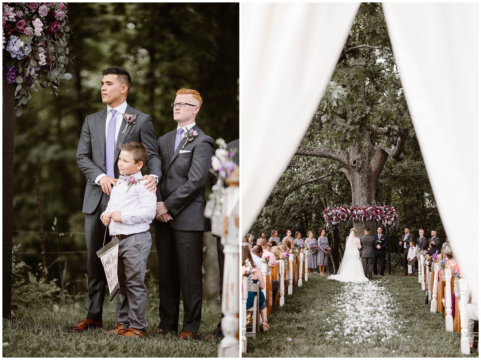 Heartland Meadows Wedding Ceremony