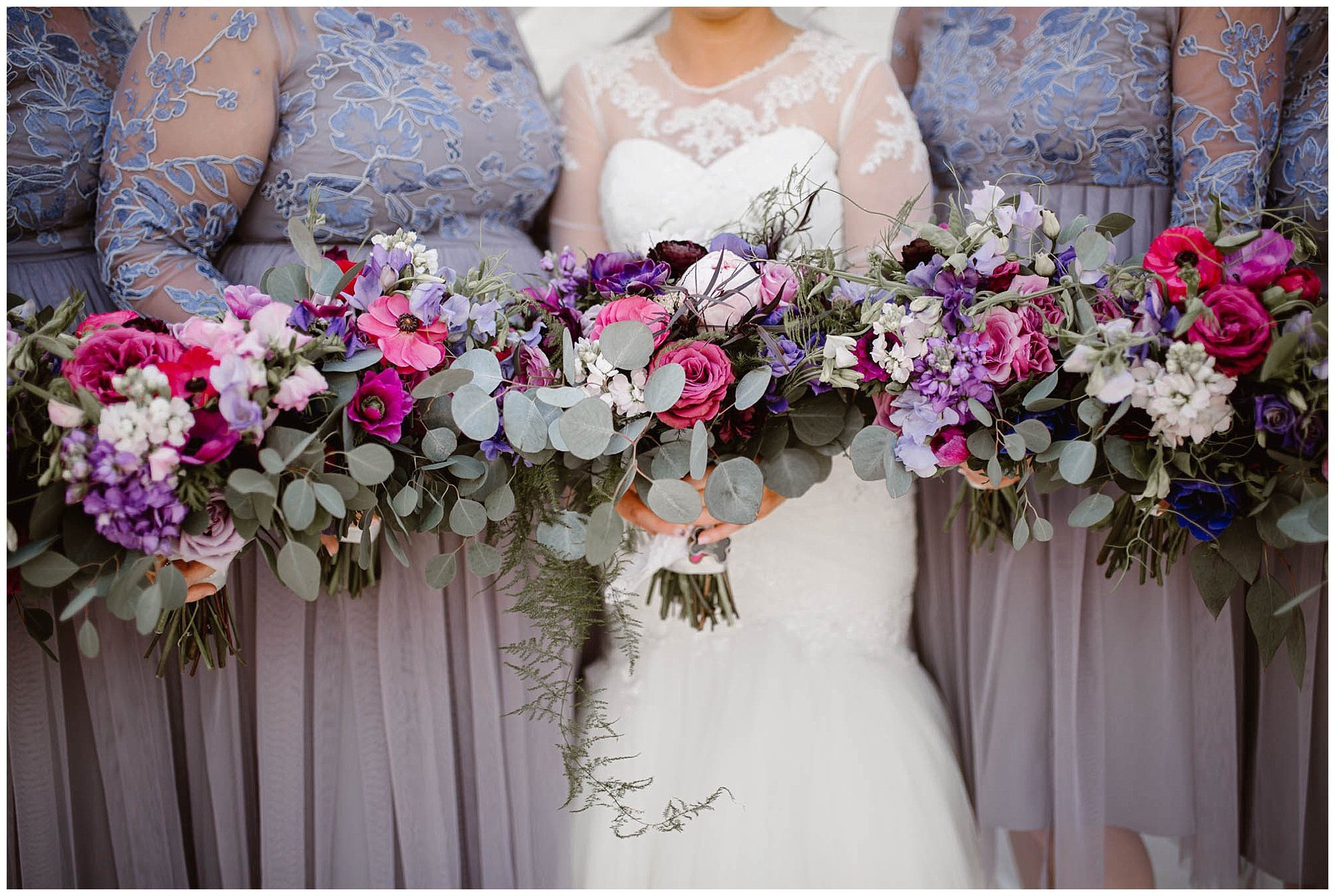 Colorful Wedding Bouquet at Heartland Meadows
