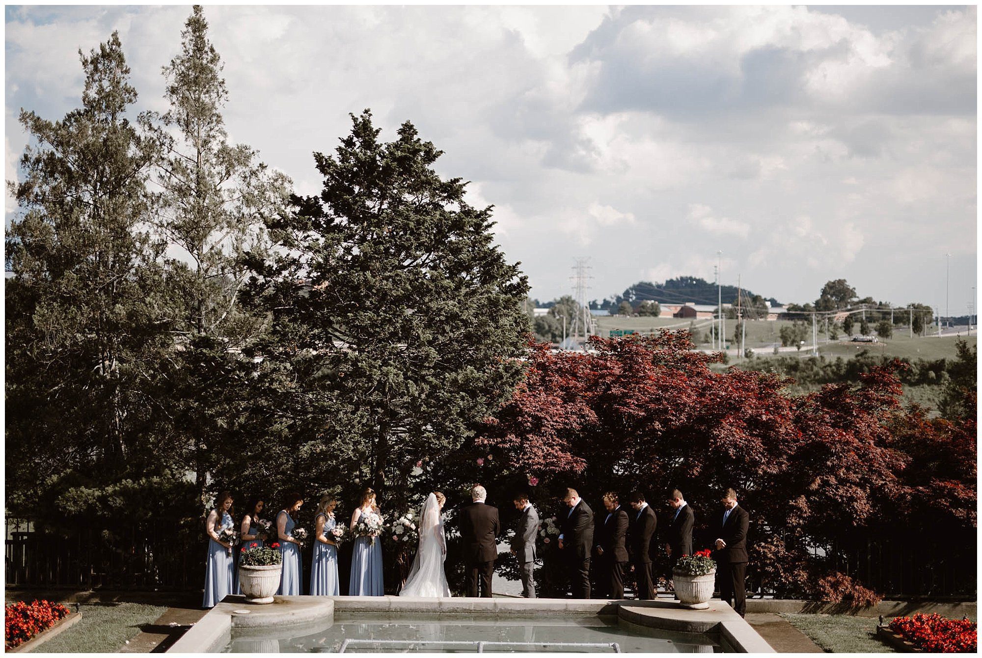 Crescent Bend House Wedding Ceremony Knoxville