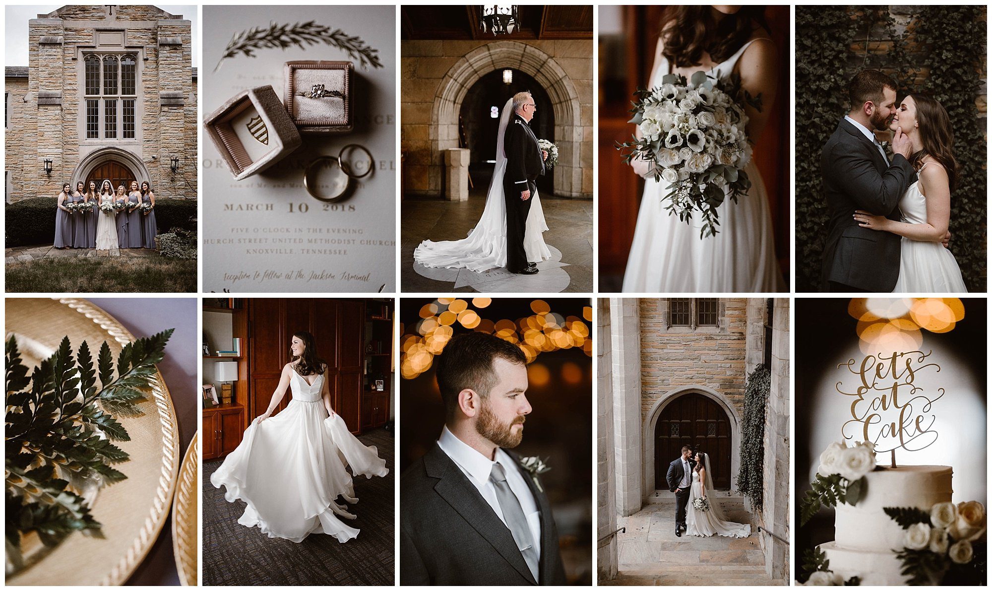 Church Wedding Knoxville by Erin Morrison Photography