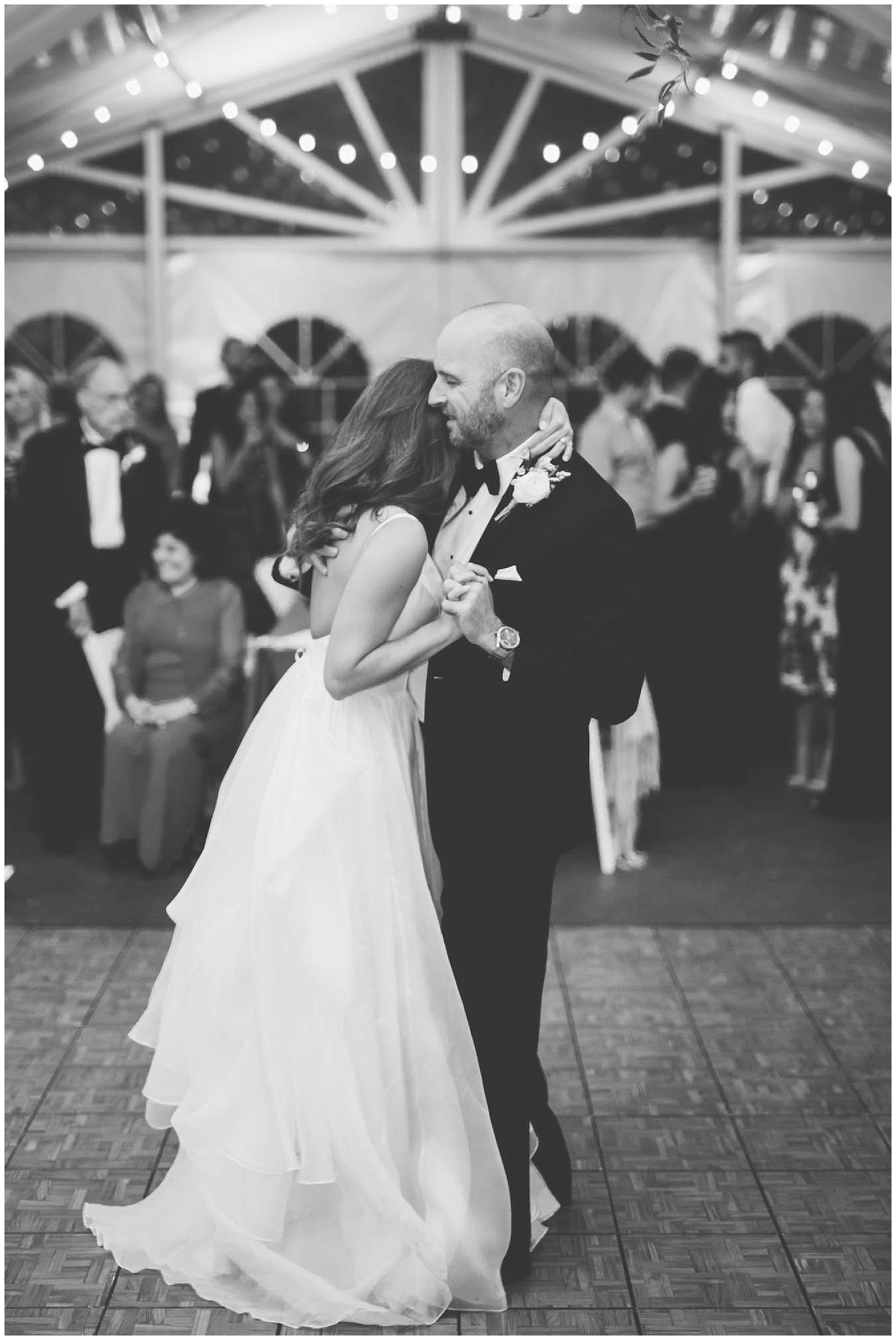 bride and father first dance photos