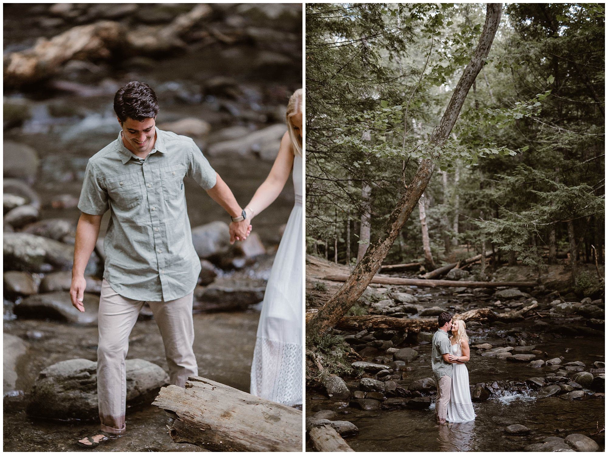 Smokies Engagement Photos in Cades Cove
