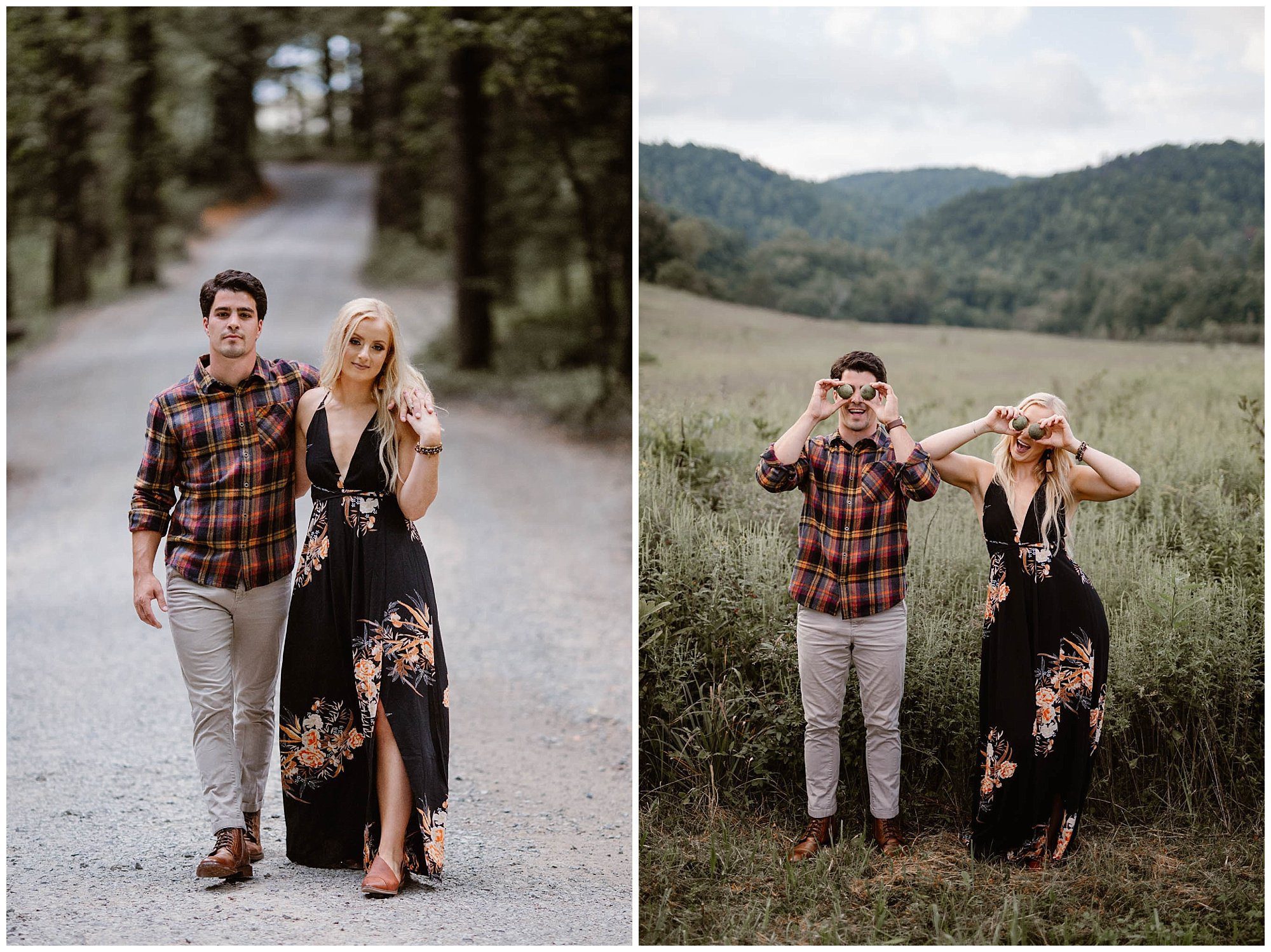 Engagement Photos in Cades Cove