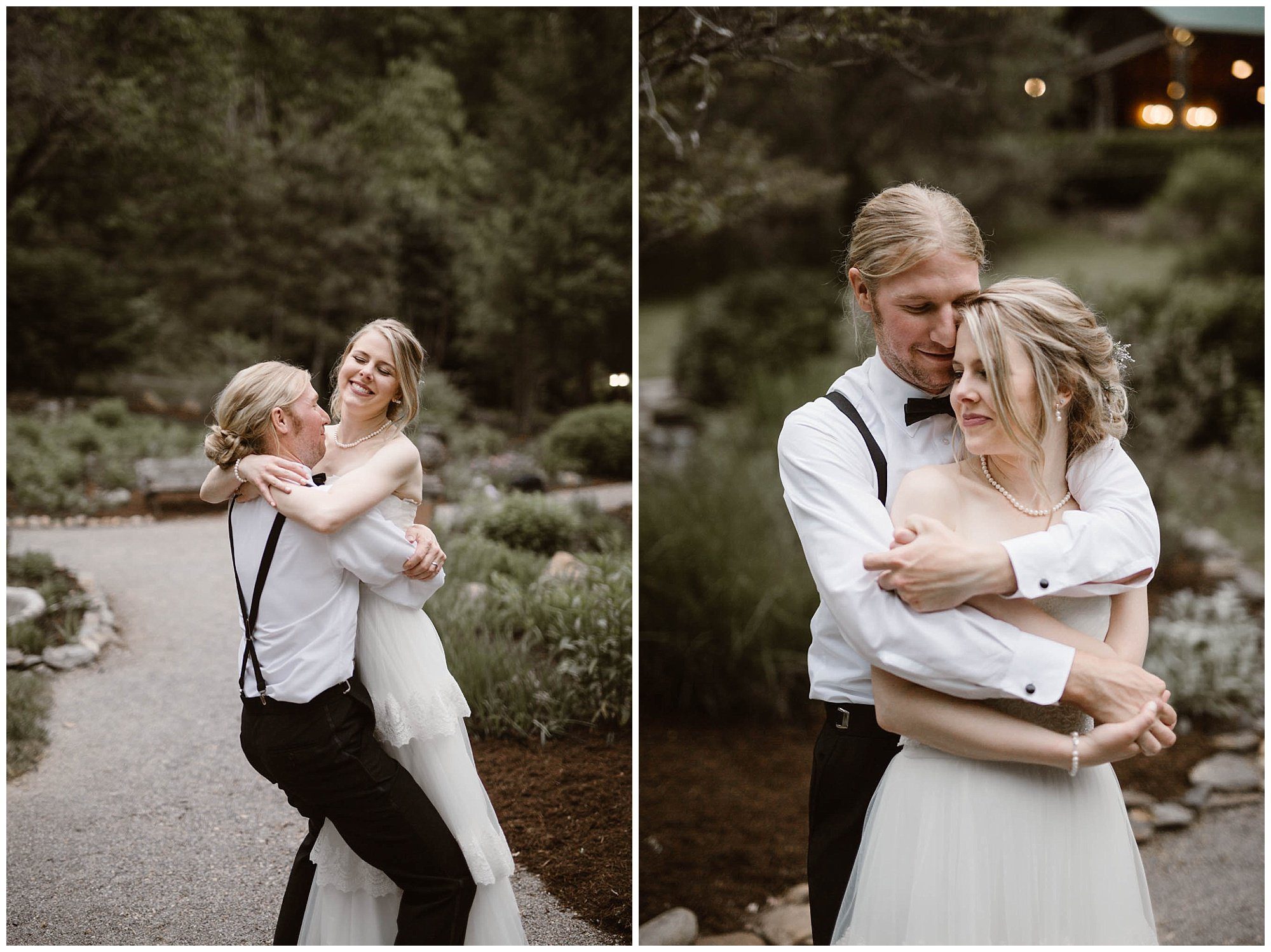 Couple Photos at rustic mountain wedding in Tennessee