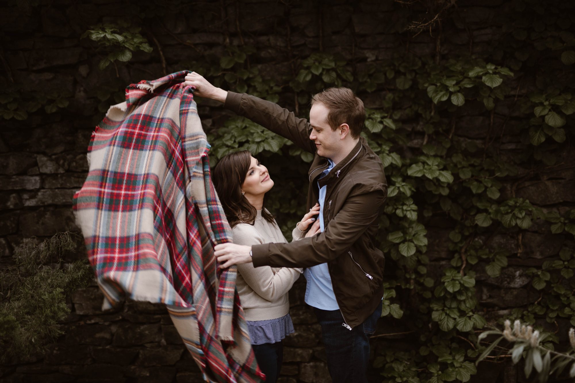 Knoxville Engagement Photos at the Knoxville Botanical Gardens