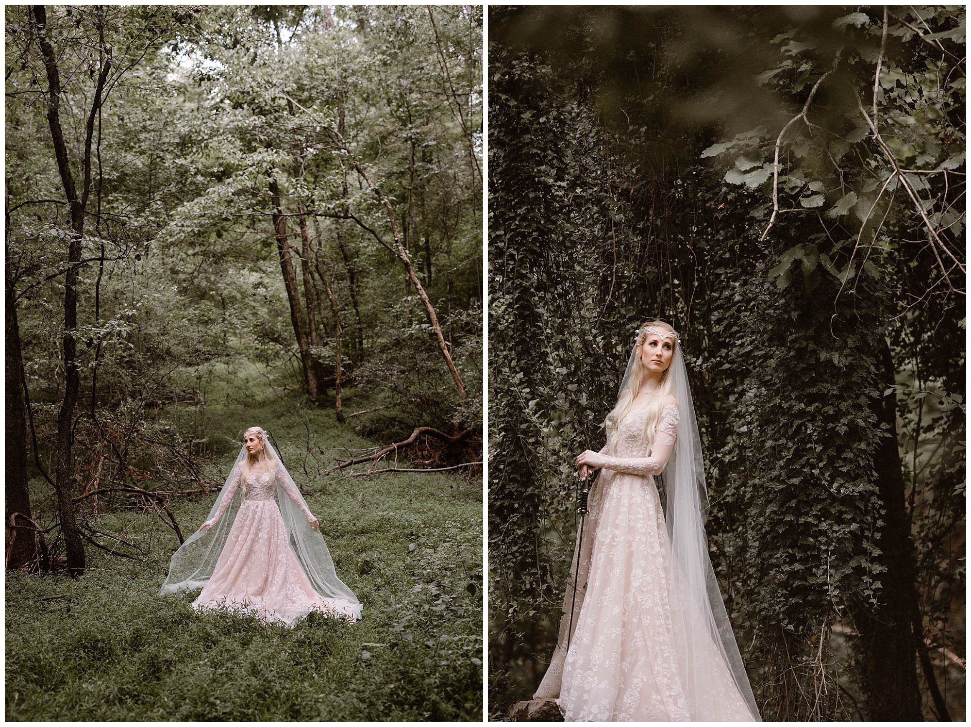 Game of Thrones Bridal Photos at The Quarry Venue Knoxville