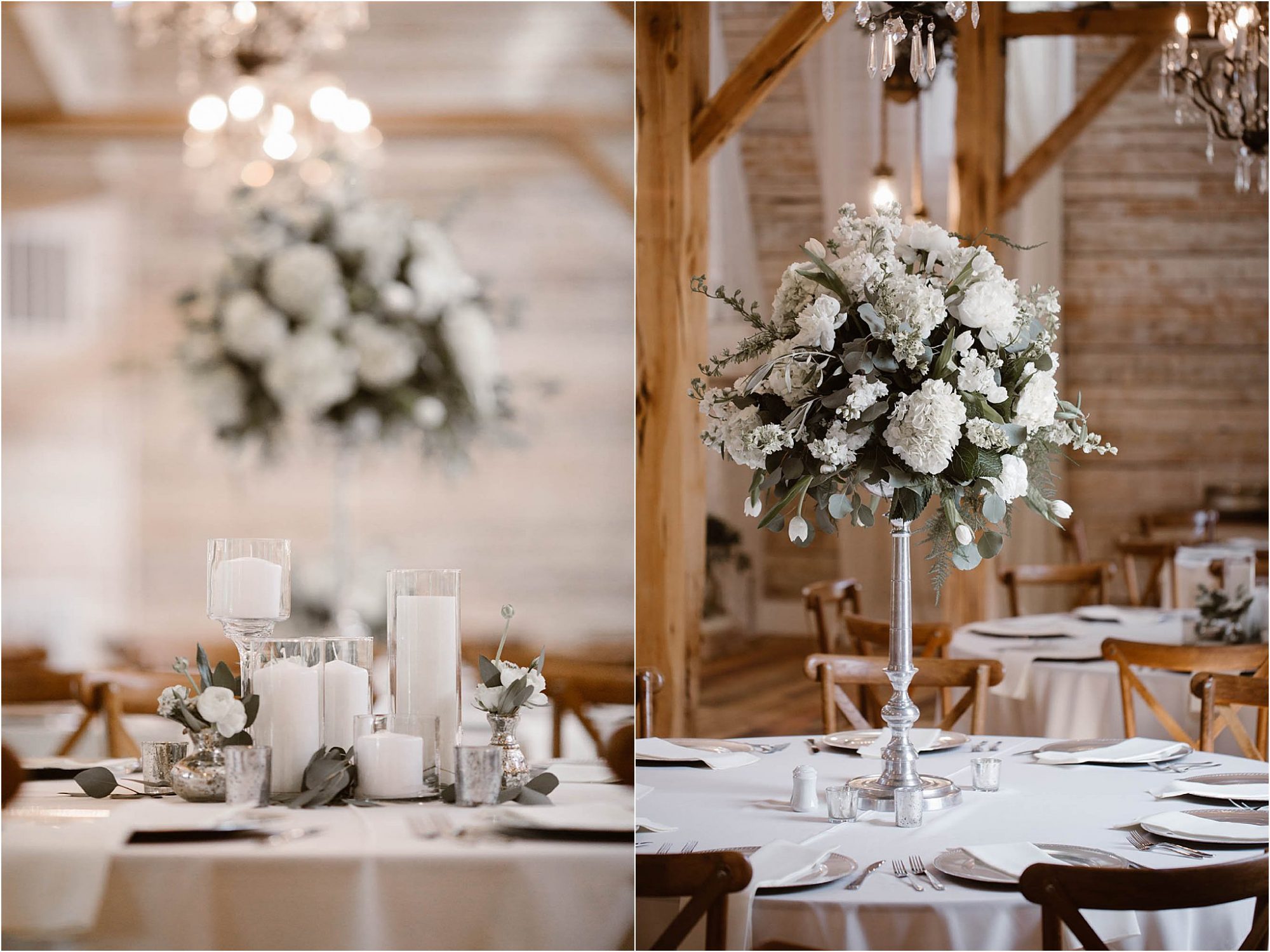 tablescape details for a wedding reception
