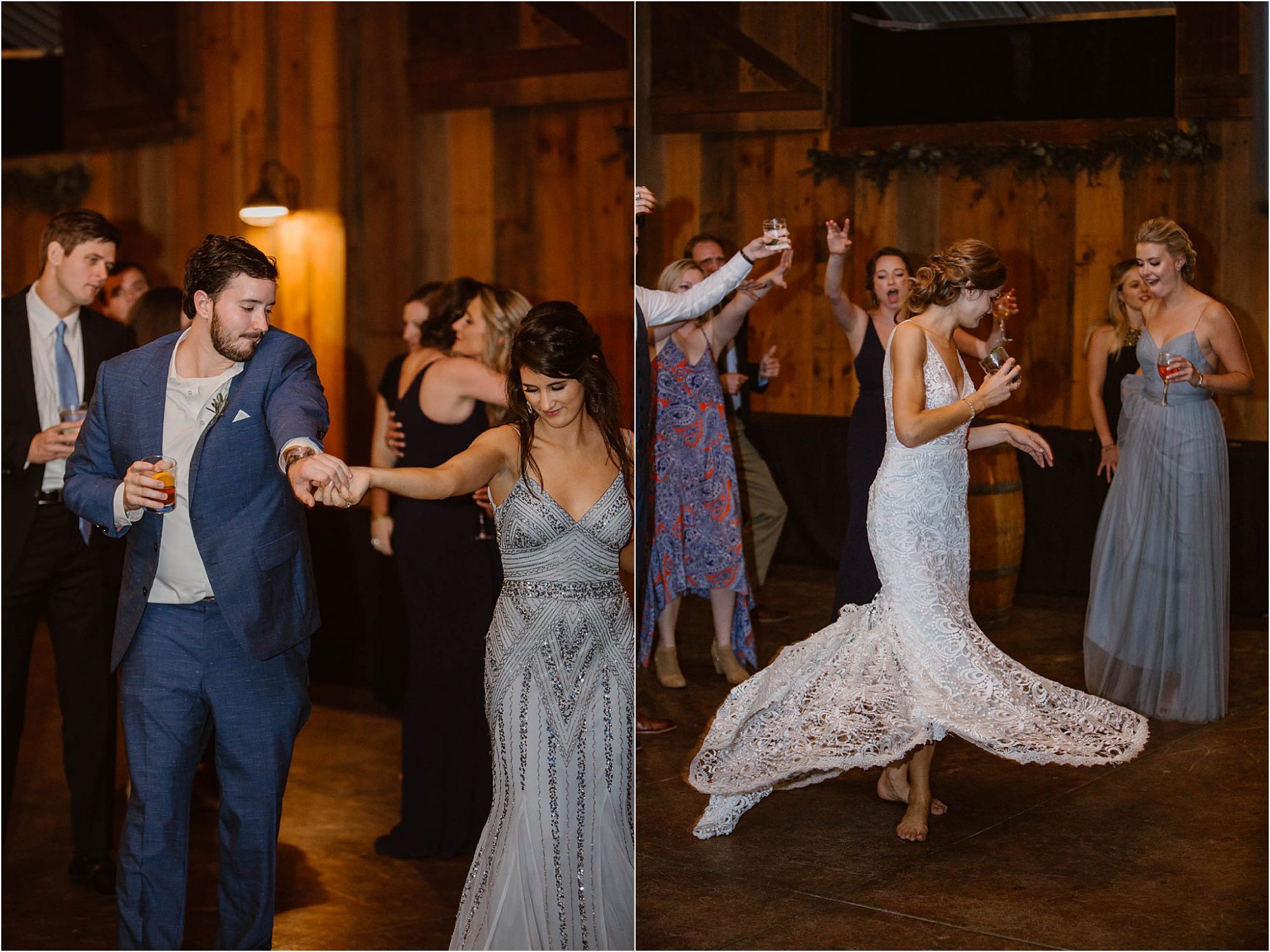 reception dancing photos at wedding reception