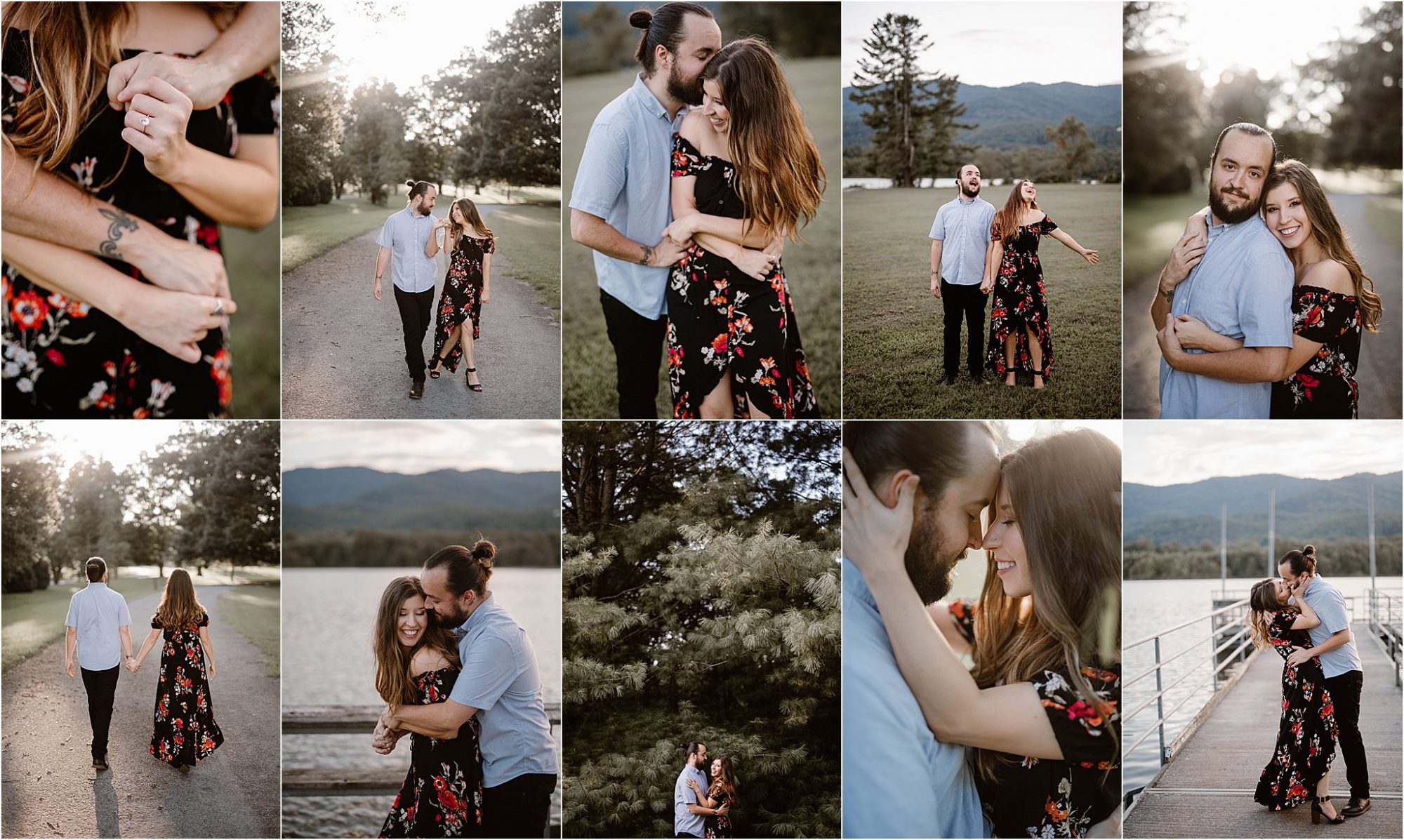 Cove Lake State Park Engagement Photos