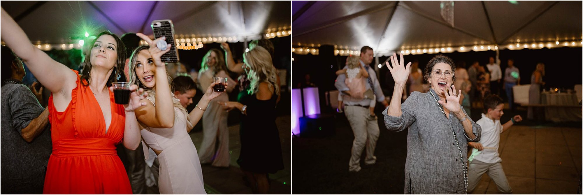 dancing photos at reception at The Quarry Venue Knoxville