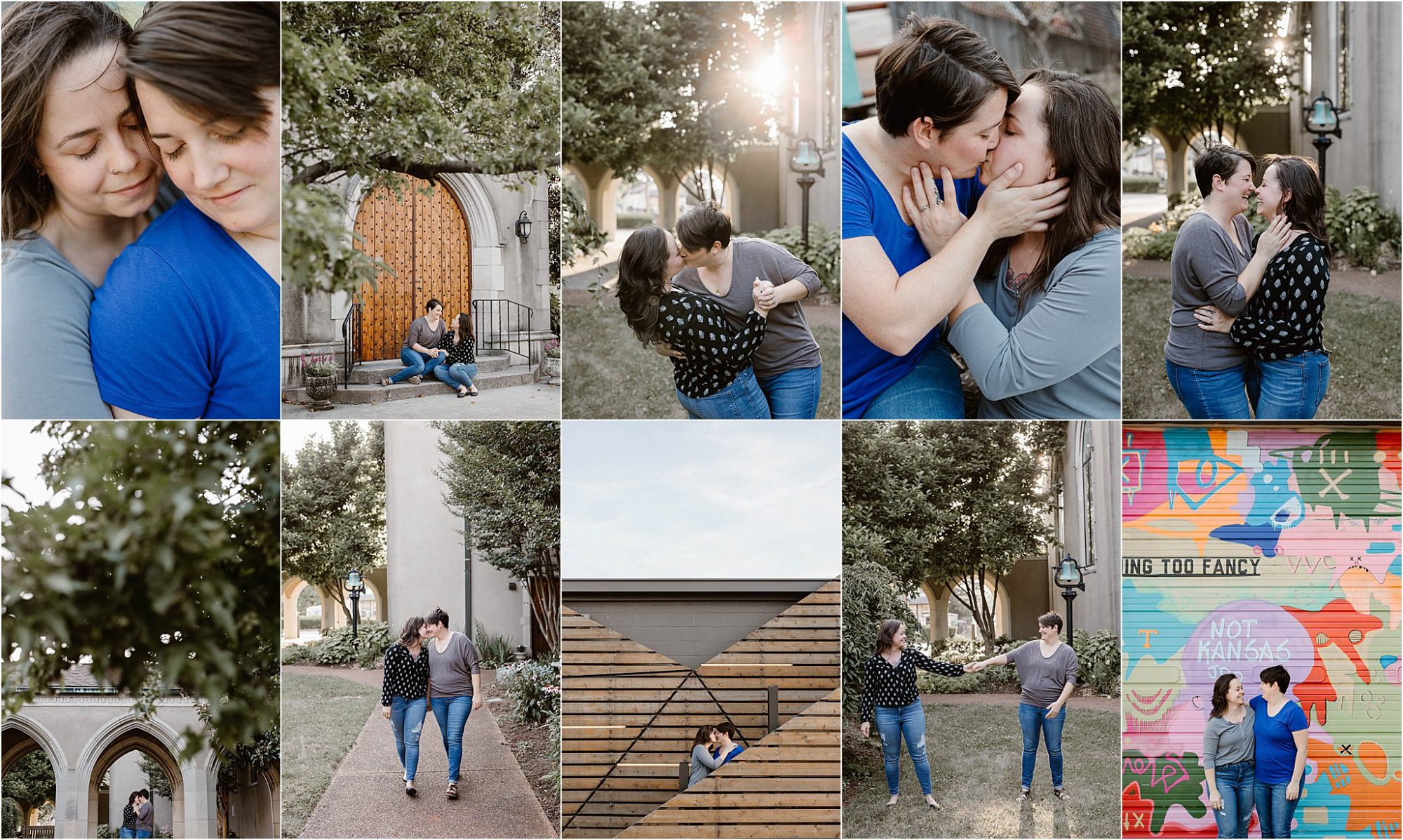 Downtown Knoxville LGBT Engagement Session