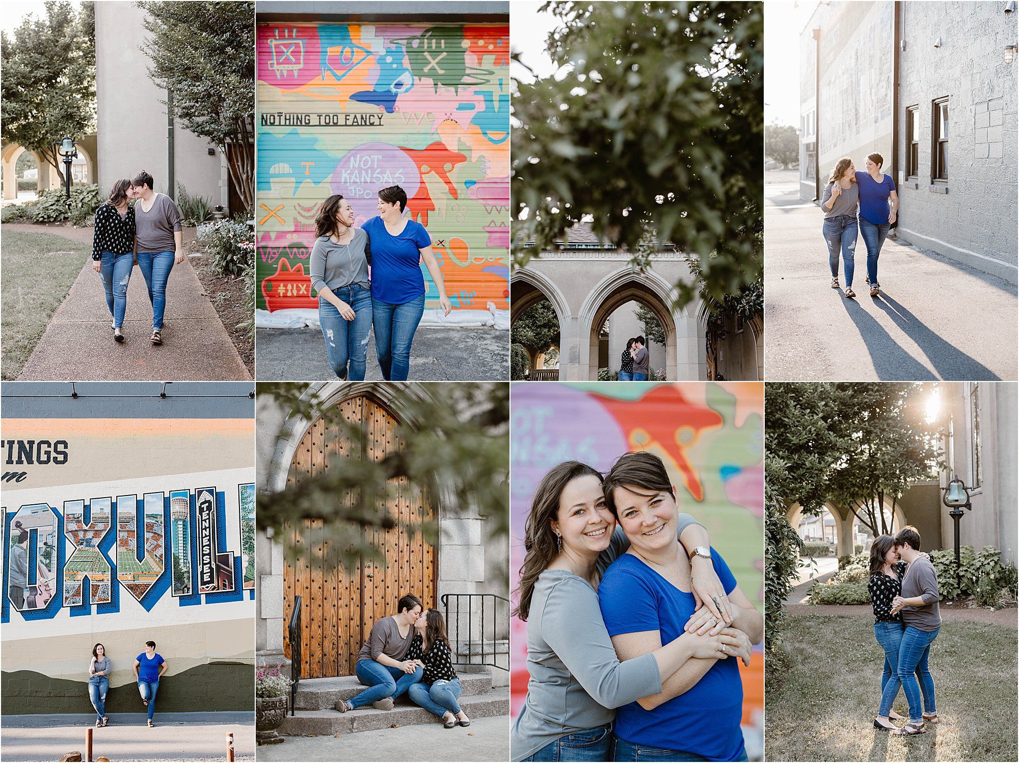 Downtown Knoxville Engagement Photos