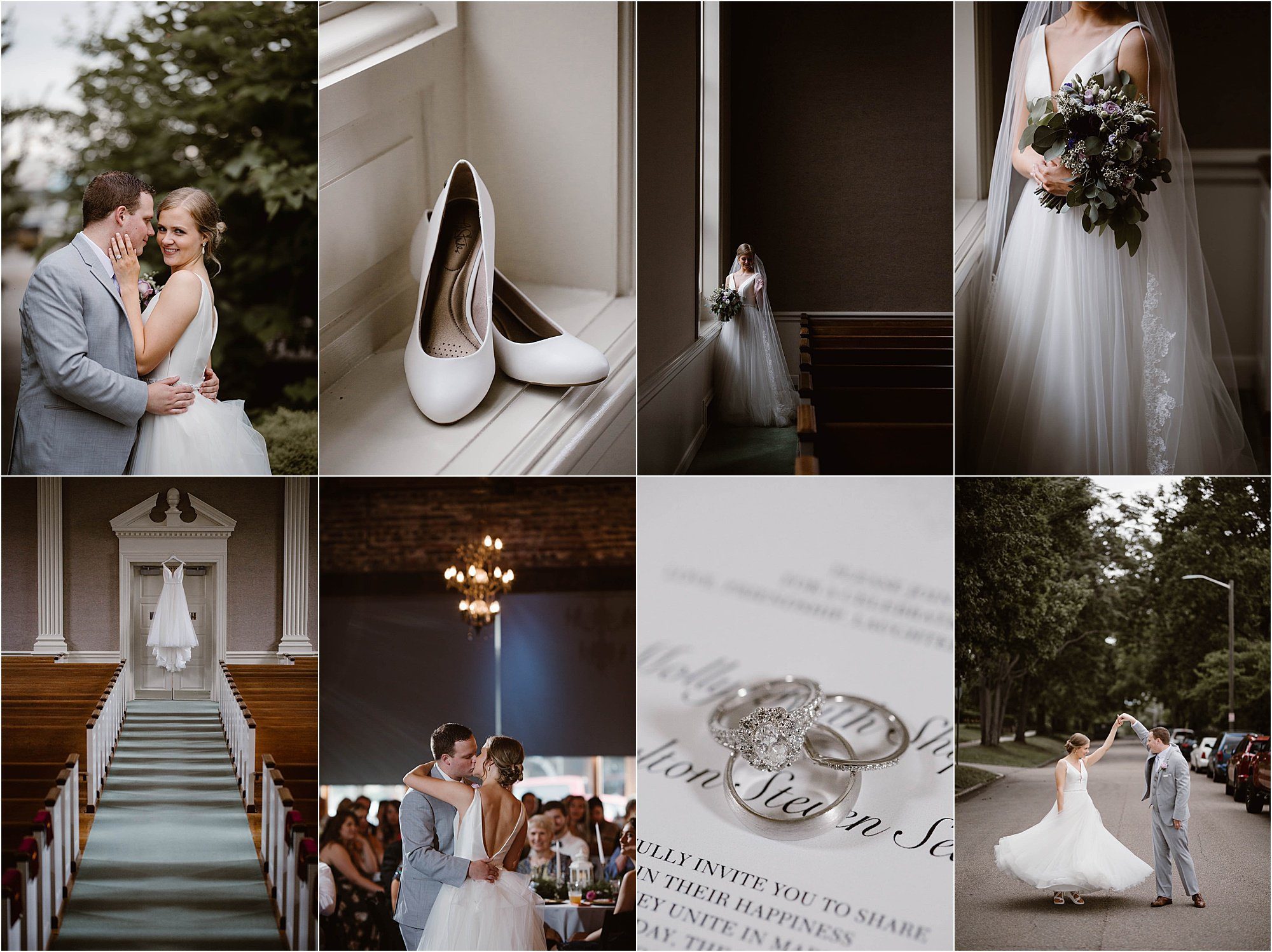 Downtown Knoxville Church Wedding