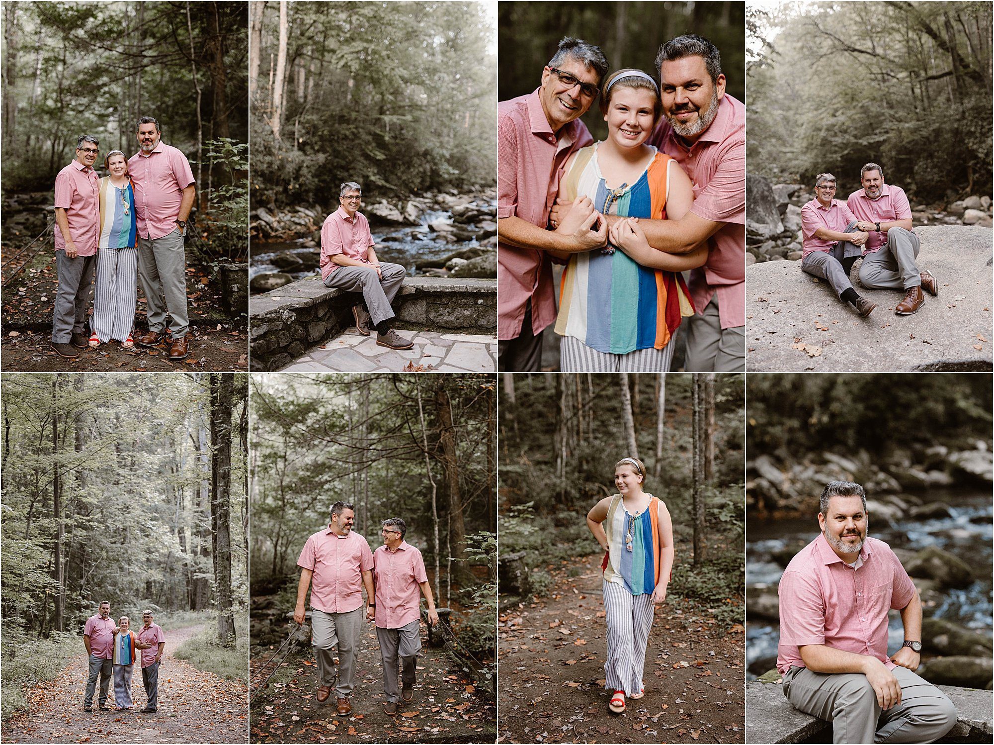 Family Photos at Historic Elkmont