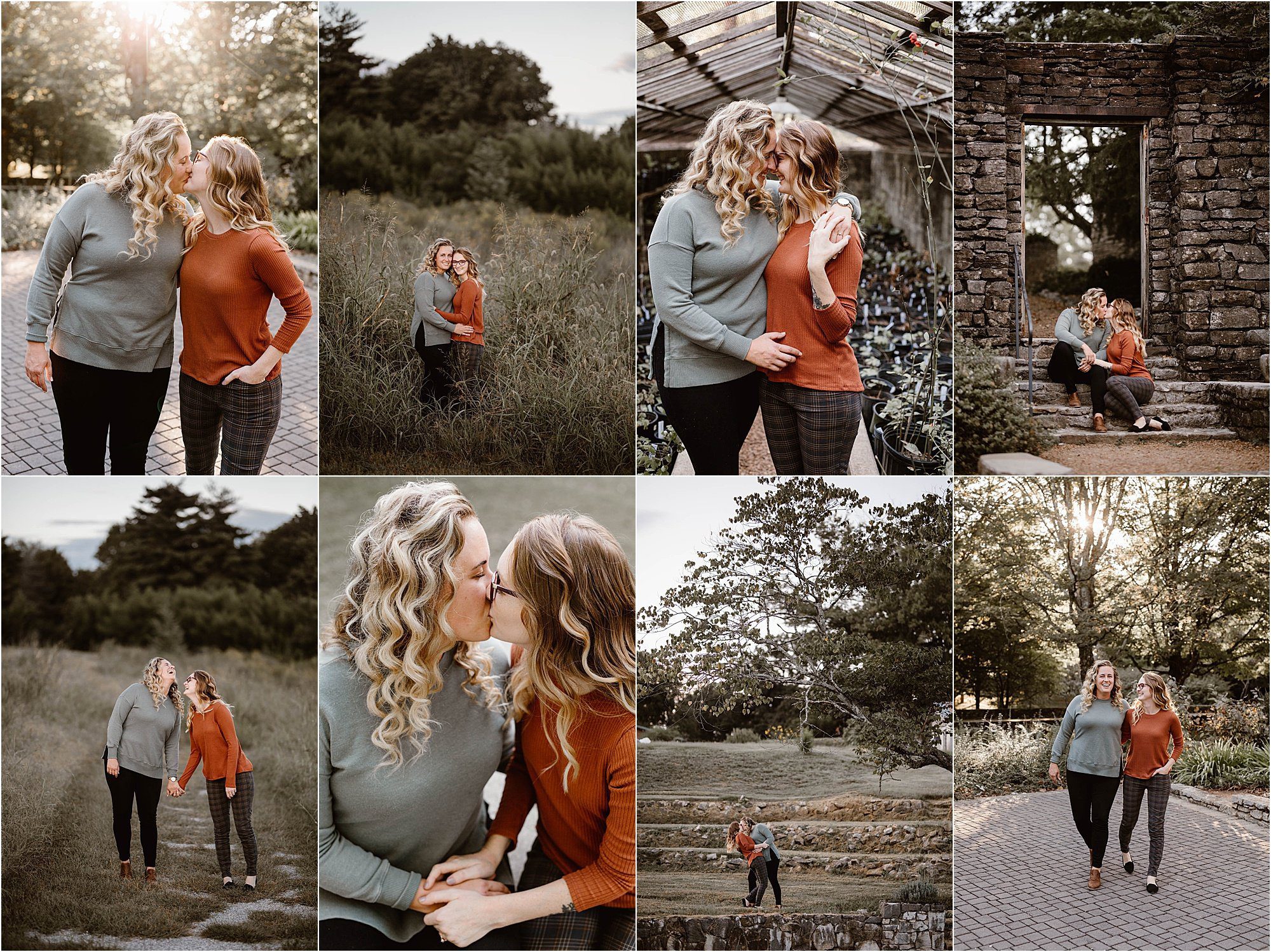 Engagement Photography at The Knoxville Botanical Gardens