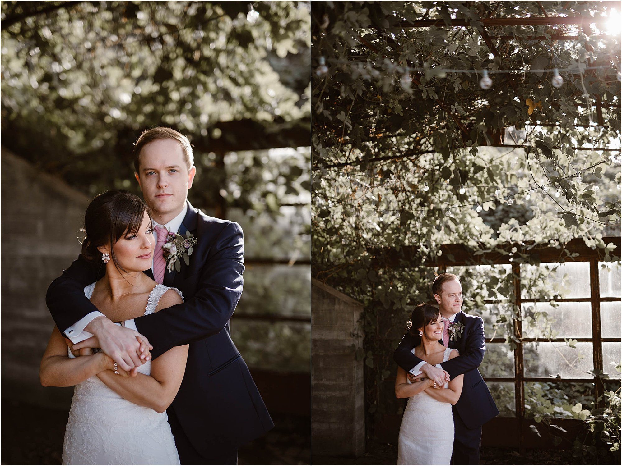 bride and groom portraits at The Standard