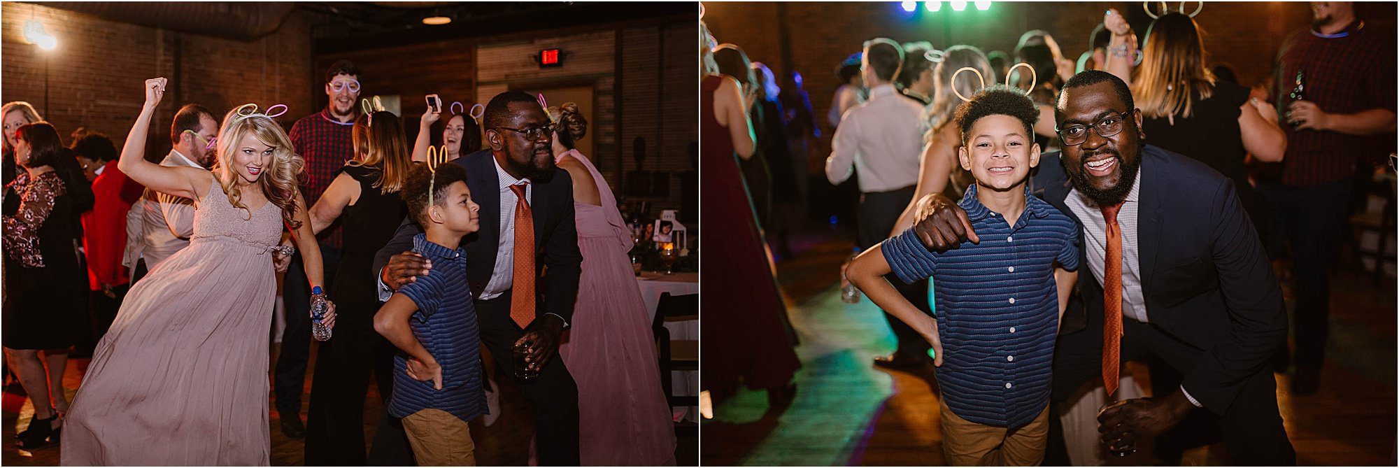 wedding reception photos at The Standard Knoxville