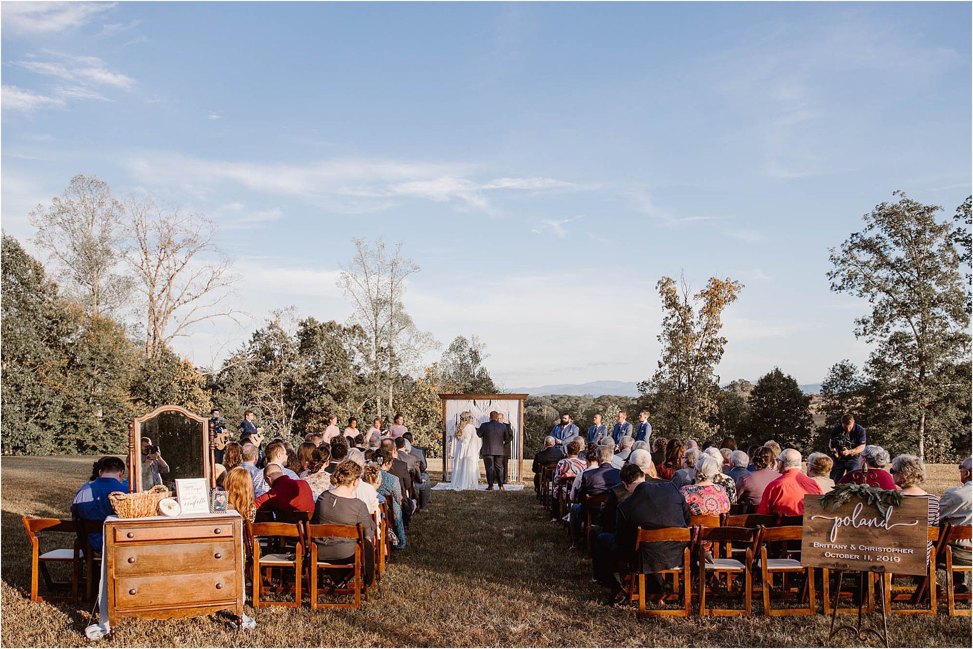 DIY Vintage Boho Wedding in Maryville, Tennessee