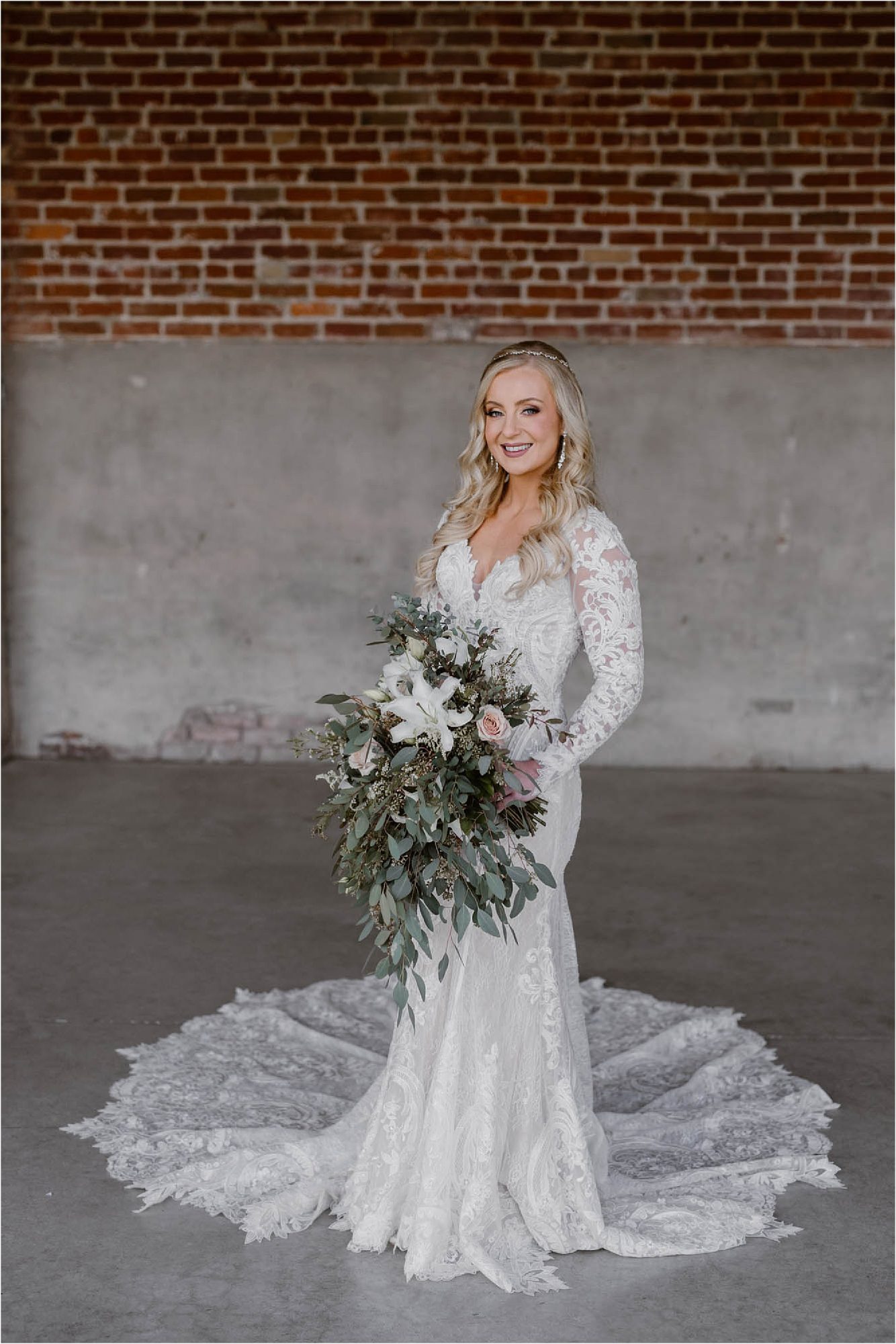 bridal photo at Mill & Mine Knoxville