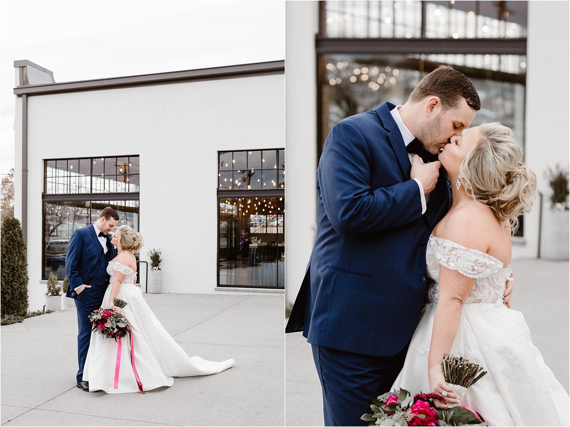 winter celestial wedding in Knoxville