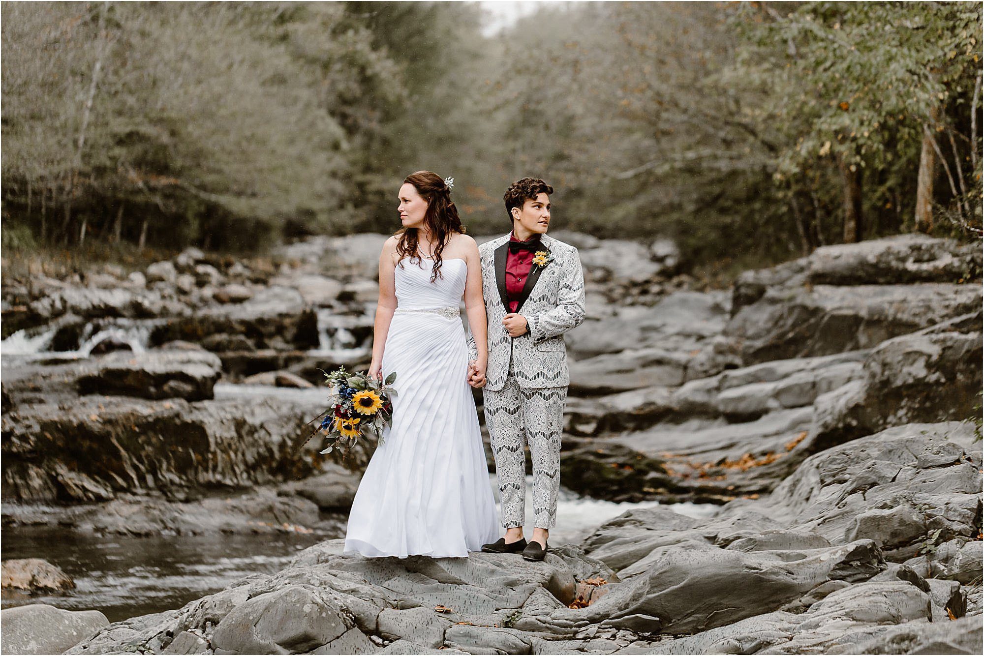 Smoky Mountain Cabin Wedding in Greenbrier