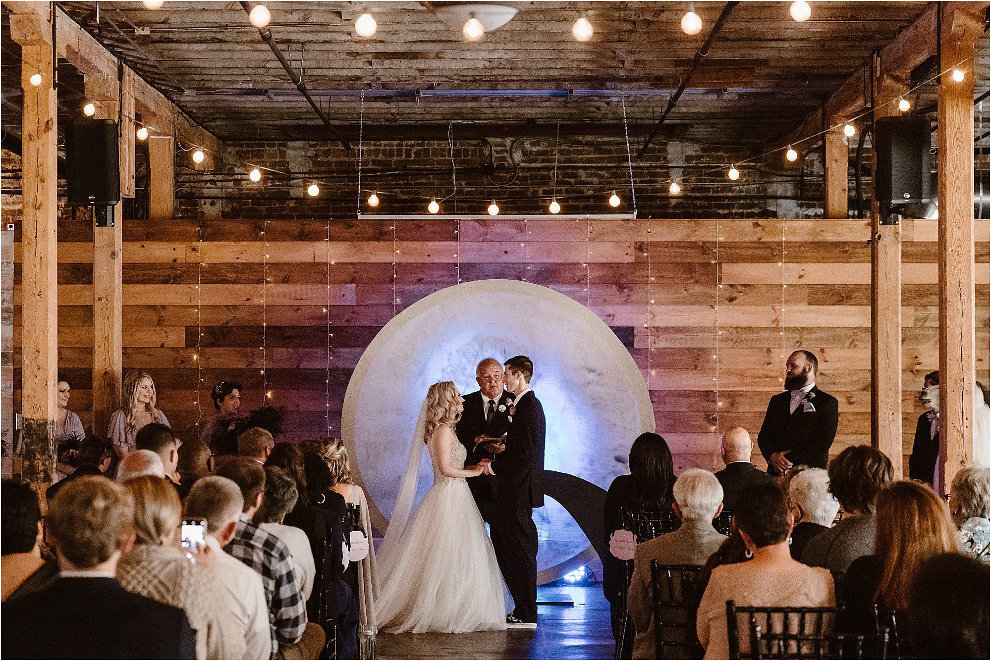 Nightmare Before Christmas Wedding at Old Woolen Mill in Tennessee