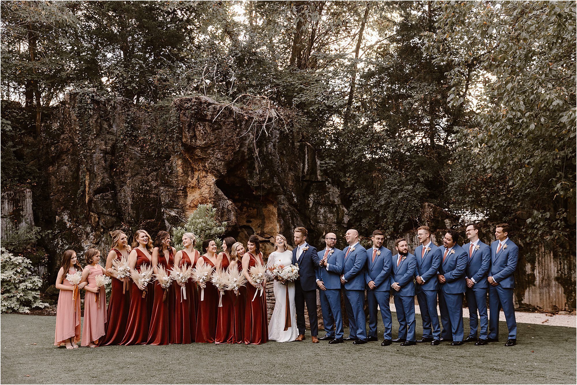 Earthy Autumnal Wedding at Marble Quarry with Impressive Floral Details