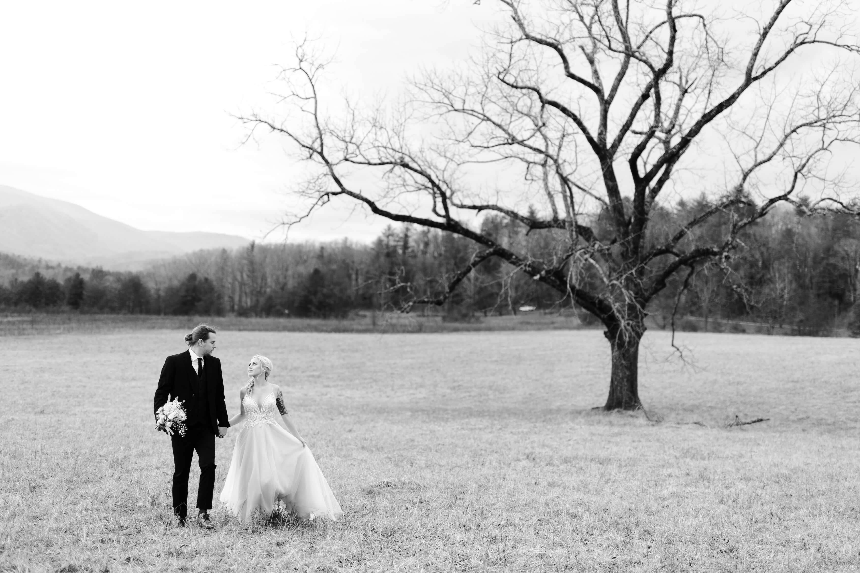 Smokies elopement in Cades Cove by Erin Morrison Photography