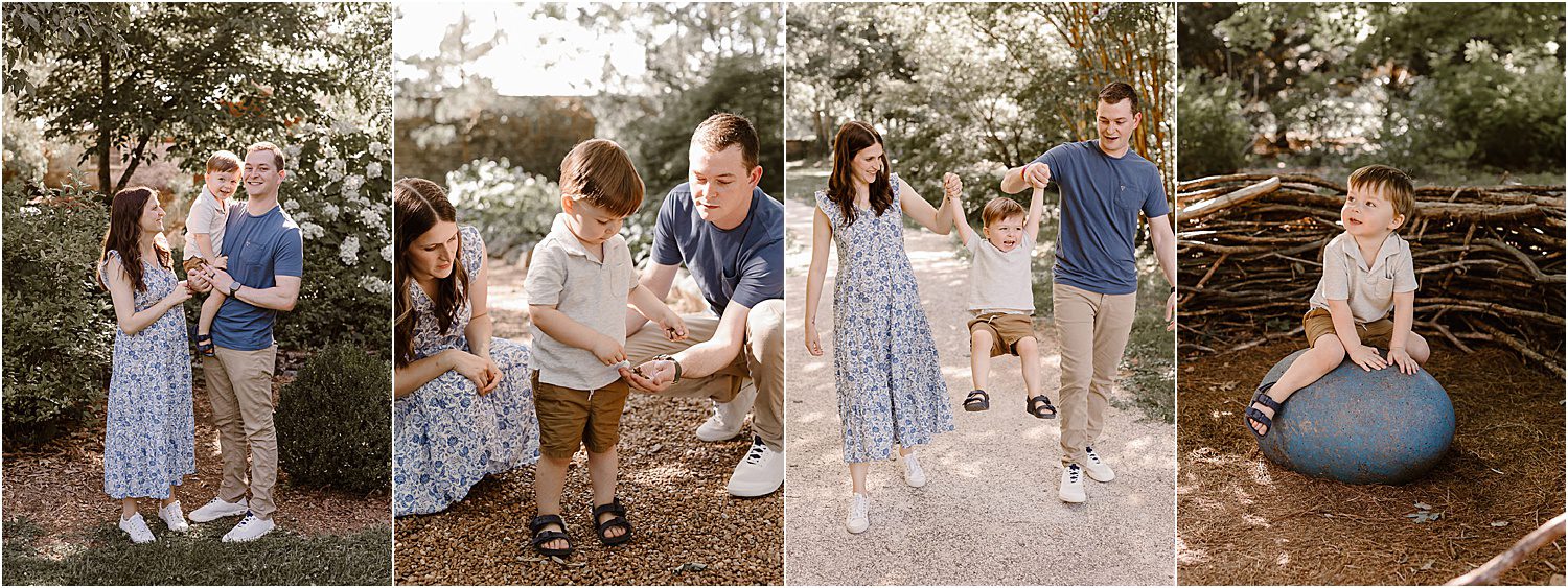 mini-sessions at The Knoxville Botanical Garden