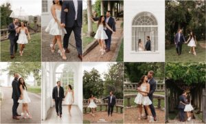 Spring Engagement Photos at The Bleak House Knoxville